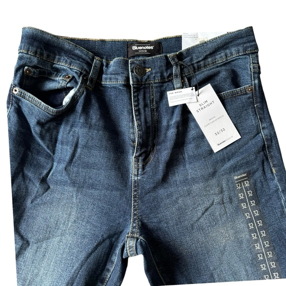 Bluenotes Men’s Brodie Slim Straight Jeans Size 32/32 *NWT* - Picture 6 of 13